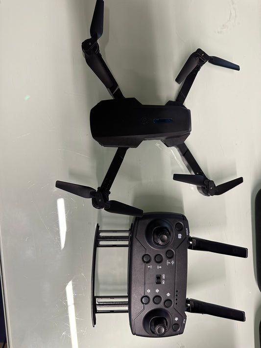 4k mini drone with two batteries