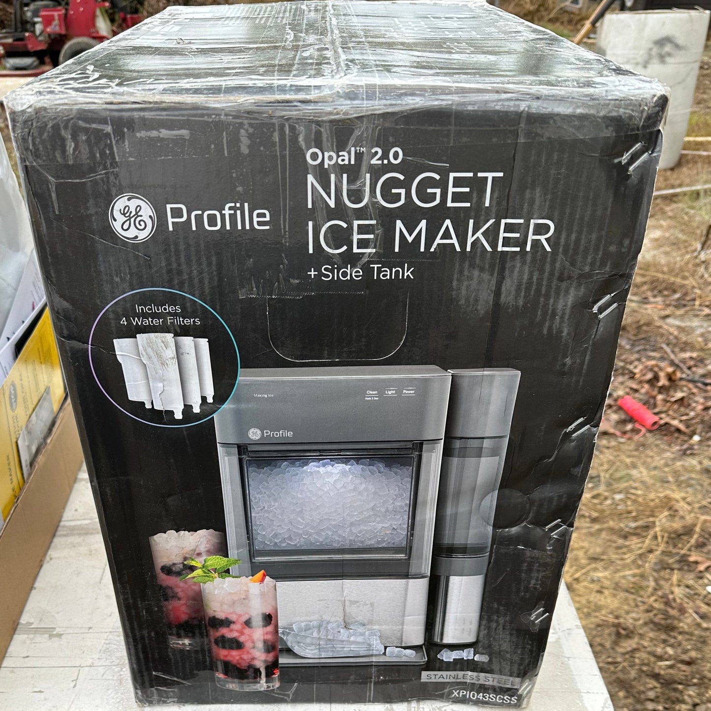 GE Profile Opal 2.0 Nugget Ice Maker, Stainless Steel PriceSlashers