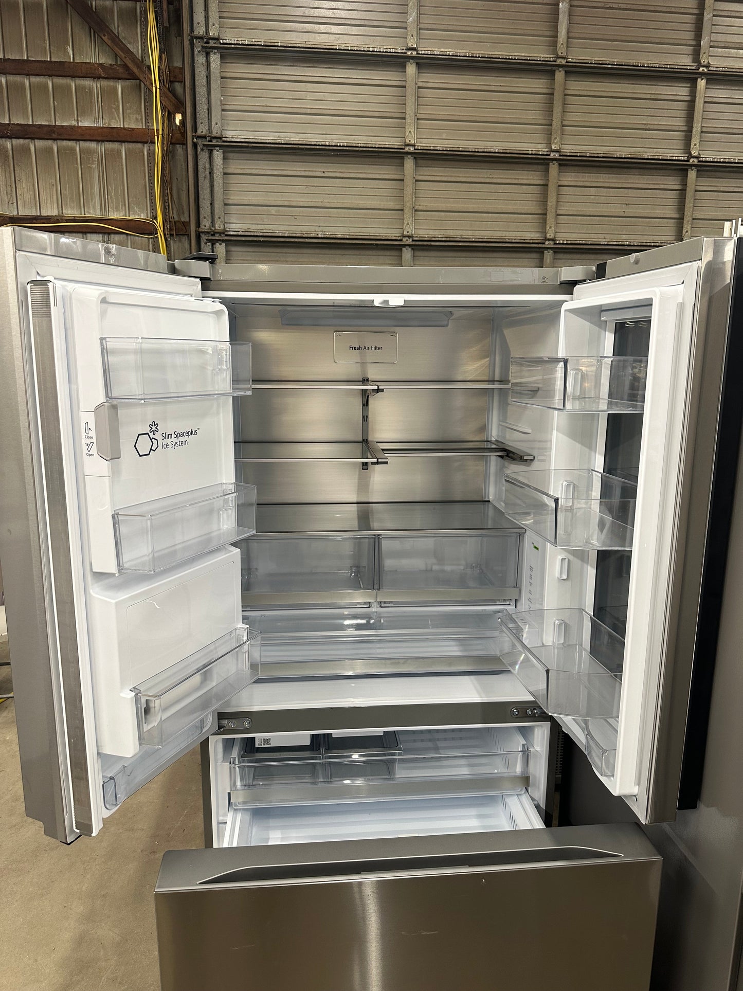 LG Counter-Depth MAX 25.5 cu. ft. Smart French Door Refrigerator with InstaView and 4 Types of Ice, PrintProof Stainless Steel Price Slashers