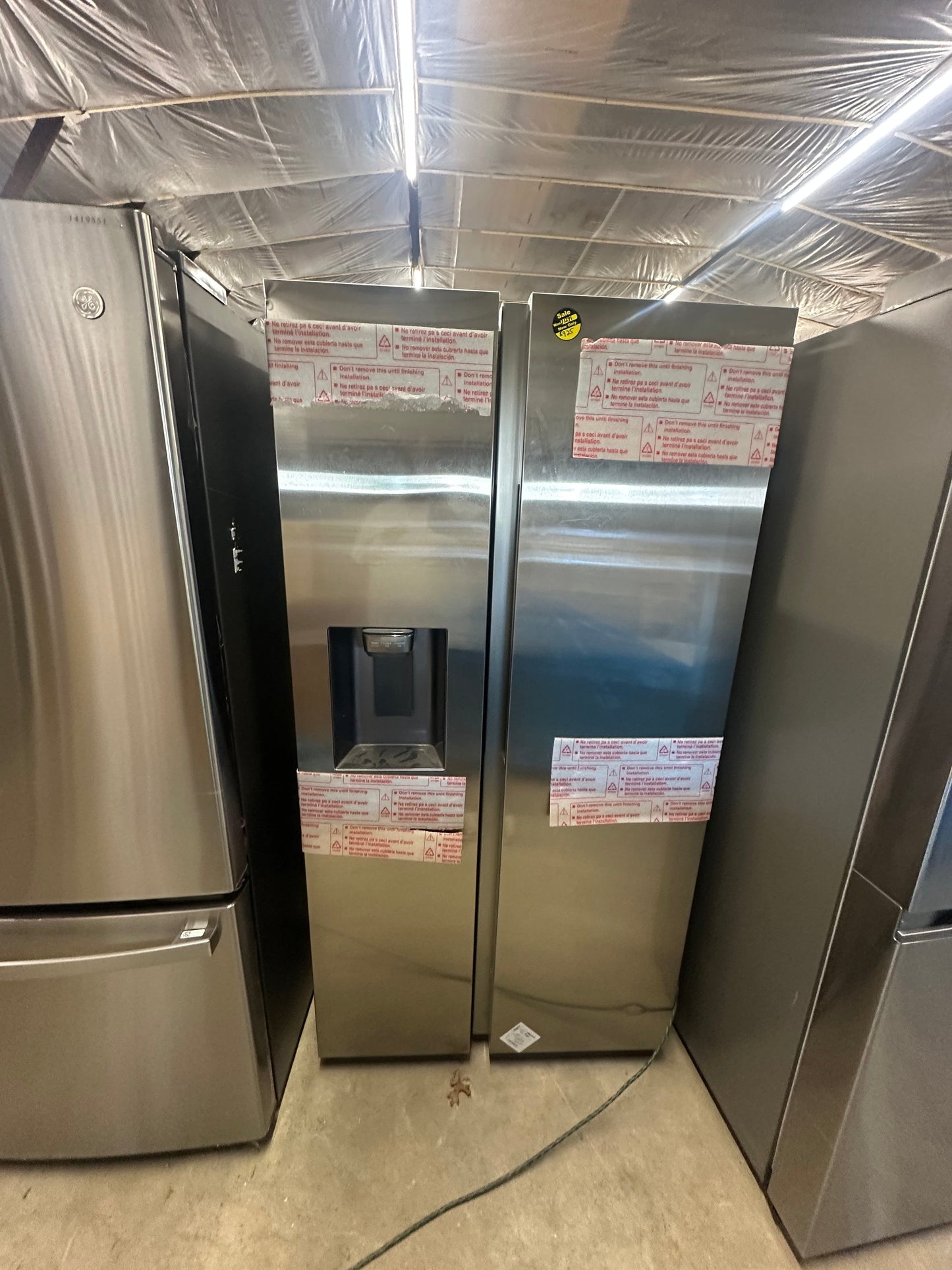 Samsung 22-cu ft Counter-Depth Side-by-Side Refrigerator Price Slashers