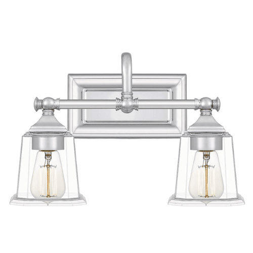 Nicholas 2 Light 15.00 inch Bathroom Vanity Light Polished Chrome