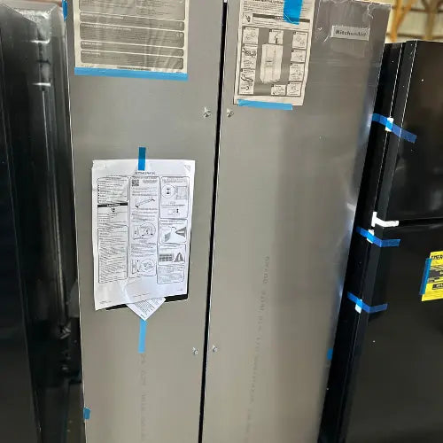 KitchenAid 24.8 cu. ft. Counter-Depth Side-by-Side Refrigerator with Ice Maker, Stainless Steel PriceSlashers