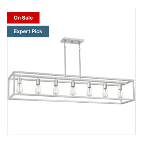 Quoizel New Harbor 7 Light 52.00 inch Island Light PriceSlashers