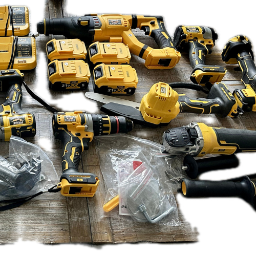 Price Slashers 8-Piece Brushless Power Tool Set with 4 Batteries PriceSlashers