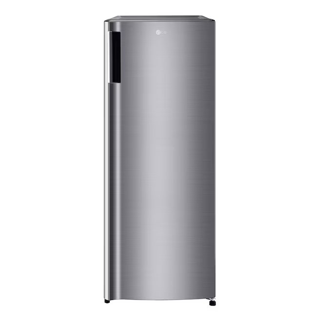 LG 5.79-cu ft Mini Fridge with Freezer (Platinum Silver) ENERGY STAR
