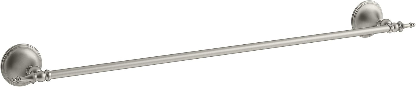 Decorative 18" towel bar K-26523-BN Price Slashers