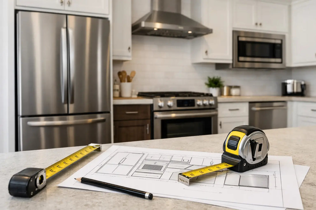 Kitchen Appliance Dimensions Guide for Your Space