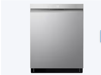 LG 24-in Top Control Built-in Dishwasher ( PrintProof Stainless Steel )