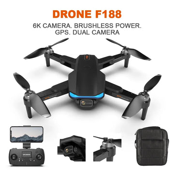 F188 DRONE 6k mini drone