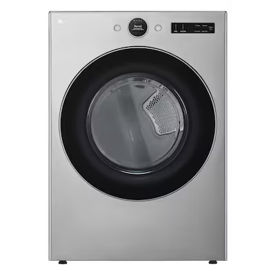 LG TurboSteam 7.4-cu ft Stackable Steam Cycle Smart Dryer